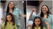 Andra, dans sincron cu fiica ei, Eva. Cele două fac senzație pe TikTok: clipul are deja peste 1 milion de vizualizări