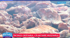 VIDEO Începe competiția grătarelor: Florin Manole