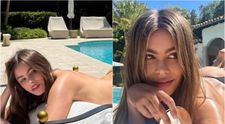La 52 de ani s-a lăsat fotografiată topless la piscină, în cei mai mici bikini posibili. Sofia Vergara, tot fără iubit la un an de la divorț