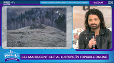 VIDEO Cel mai recent clip al lui Pepe, în topurile online