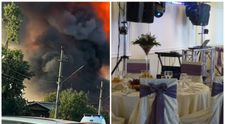 Și-au continuat nunta în ciuda pericolului. Un grup de petrecăreți se aflau la 500 de metri de explozia de la Crevedia