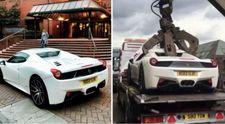 Un Ferrari in valoare de 280 000 de dolari a fost distrus dupa ce politia l-a confiscat din greseala de la proprietar