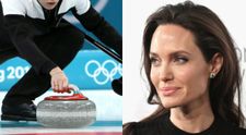 A topit gheata la Olimpiada de Iarna. Jucatoarea de curling care seamana perfect cu Angelina Jolie