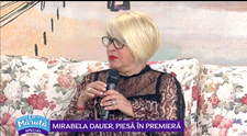 VIDEO Mirabela Dauer, piesă în premieră