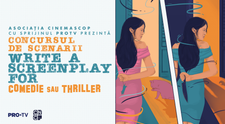 WRITE A SCREENPLAY FOR A COMEDY OR A THRILLER! Se lansează cea de-a 5-a ediție a concursului de scenarii și pitch-uri de film!