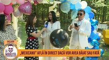 Marian Mexicanu a aflat în direct, la Măruță, dacă la 50 de ani va avea băiat sau fată