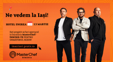 Visează mare, gătește cu pasiune. Pe 13 martie, vino la castingul MasterChef de la Iași!