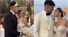 Rochia pe care Ioana Timofeciuc a purtat-o la nunta cu Florinel Coman a stârnit un val de reacții pe internet. Fanii au luat-o imediat în vizor: „Așa a fost la Biserică? Doamne ferește!”