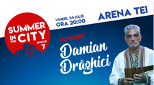 Summer in the City: Damian Draghici și taraful său vor aduce pe scenă cele mai cunoscute melodii, într-un concert live