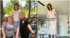 Femeia cu cele mai lungi picioare din lume trăiește un coșmar zi de zi. Cum reacționează bărbații cu care iese în oraș