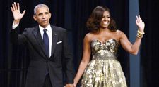 Aparitia extrem de eleganta cu care Michelle Obama a impresionat la un eveniment. Cat de frumoasa e sotia lui Barack Obama