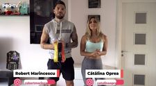 Exerciții pentru bicepși și tricepși cu benzile elastice. Vezi cum te poți antrena la tine acasă