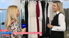 VIDEO Rochii de mireasa pentru gravide prezentate de Corina Știrbei