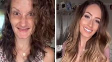 O femeie a devenit virală pe TikTok, după ce le-a arătat internauților cum arată cu și fără machiaj