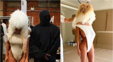Circ total! Cum și-au făcut apariția Kanye West și soția sa la un spectacol de modă
