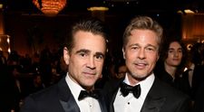 Incredibil: Brad Pitt pare cu 20 de ani mai tânăr la Globurile de Aur! Toată lumea a vrut să își facă poze cu el