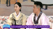 VIDEO Chef Kim i-a adus lui Măruță specialități coreene