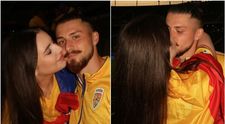 Fotografia emoționantă postată de iubita lui Radu Drăgușin după ce România a pierdut meciul cu Olanda: „Te iubesc!”