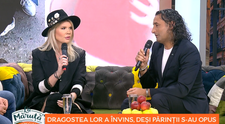 VIDEO Dragostea lor a învins, deși părinții lor s-au opus. Diana Matei și Marian Cleante și-au spus povestea de dragoste