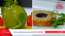 ARENA BUCĂTARILOR: Platou cu aperitive – terină, parfait, bonbon și roast beef