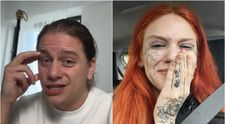Iustin Petrescu, prima reacție după ce Marilu Dobrescu a dezvăluit că a fost bătută de el. Influencerul a postat fotografii în care era vânăt și susține că și ea l-a lovit