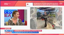 VIDEO Atena Boca, un exemplu pentru mame