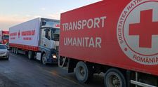 UMANITATEA NU ARE GRANIȚE- Crucea Roșie Română trimite al doilea convoi cu ajutoare umanitare la Cernăuți, Ucraina