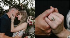 Taylor Swift și Travis Kelce s-au logodit! Sportivul a îngenuncheat în grădina lor plină de flori și i-a oferit inelul visurilor