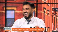 Jador, la provocarea sosurilor iuți. Ce spune cântărețul despre fosta lui iubită, Georgiana, și ce i-ar face Alexandrei Stan