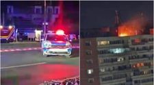 Imagini cu apartamentul din Galați peste care s-a prăbușit drona rusească: „S-a auzit o bubuitură puternică”