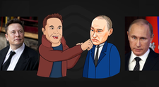 Elon Musk vs Vladimir Putin, „războiul” meme-urilor. Cum văd internauții confruntarea dintre cei doi