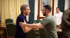 Ben Stiller, elogiu pentru președintele Ucrainei: “Ești eroul meu!”. Actorul s-a întâlnit cu Zelenski la Kiev