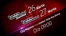 Ardelenii sunt asteptati weekend-ul acesta la Cluj, la preselectiile Vocea Romaniei Junior si Vocea Romaniei
