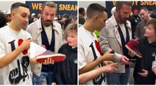 Reacția hilară a lui Ben Affleck când fiul lui în vârstă de 13 ani îi arată o pereche de adidași care costă 6.000 de dolari. Clipul s-a viralizat instant și a strâns sute de comentarii: „Este absolut ridicol!”
