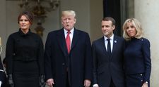 Replica demnă a lui Macron, după ce Trump a râs de președintele Franței că a fost plesnit de soție. ”Încă se recuperează după lovitura în barbă”
