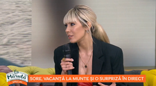VIDEO Sore, vacanță la munte și o surpriză în direct