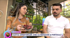 Poți să simți gustul sărbătorilor: cum pregătești chec cu merișoare și fructe confiate