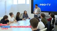 Internship la PRO TV. Ce spun studenții care au fost angajați în urma programului de internship
