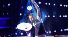 Românii au talent 2022: Constantin Costea a oferit o demonstrație de pizza freestyle
