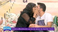 VIDEO Monica Bârlădeanu l-a sărutat pe asistentul lui Măruță, în direct