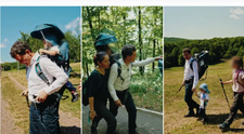 Imagini inedite cu Președintele României. Nicușor Dan a făcut o drumeție alături de familia sa: Copiii au fost cei mai încântați