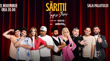Săriții – Impro Show, cel mai tare spectacol de comedie al finalului de an, în noiembrie, la Sala Palatului
