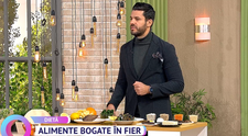 Ce alimente conțin cel mai mult fier? Ce spune Mario Popescu despre importanța lor într-o dietă adecvată