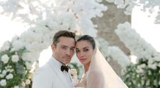 Ed Westwick și Amy Jackson s-au căsătorit în cadrul unei ceremonii de poveste în Italia. Imagini de vis de la nuntă