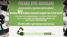 Mesaj de interes public: Sfaturi pentru colectarea corectă a deșeurilor electrice și electronice