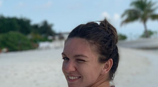 Simona Halep, senzație pe plajă. Imaginea de zeci de mii de like-uri în timp record