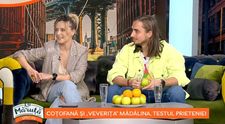 Sebastian Coțofană și Mădălina Petre au dat testul prieteniei în emisiunea La Măruță