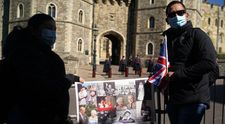 FOTO Înmormântarea prințului Philip. Britanicii își iau adio de la soțul reginei Elisabeta a II-a