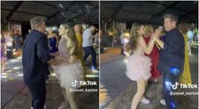 Pavel Bartoș, moment special cu fiica sa, Rita, la nunta lui Smiley și a Ginei Pistol. Cum au fost surprinși pe ringul de dans