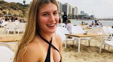 Eugenie Bouchard, imaginea ”din culisele” unui pictorial pe plajă